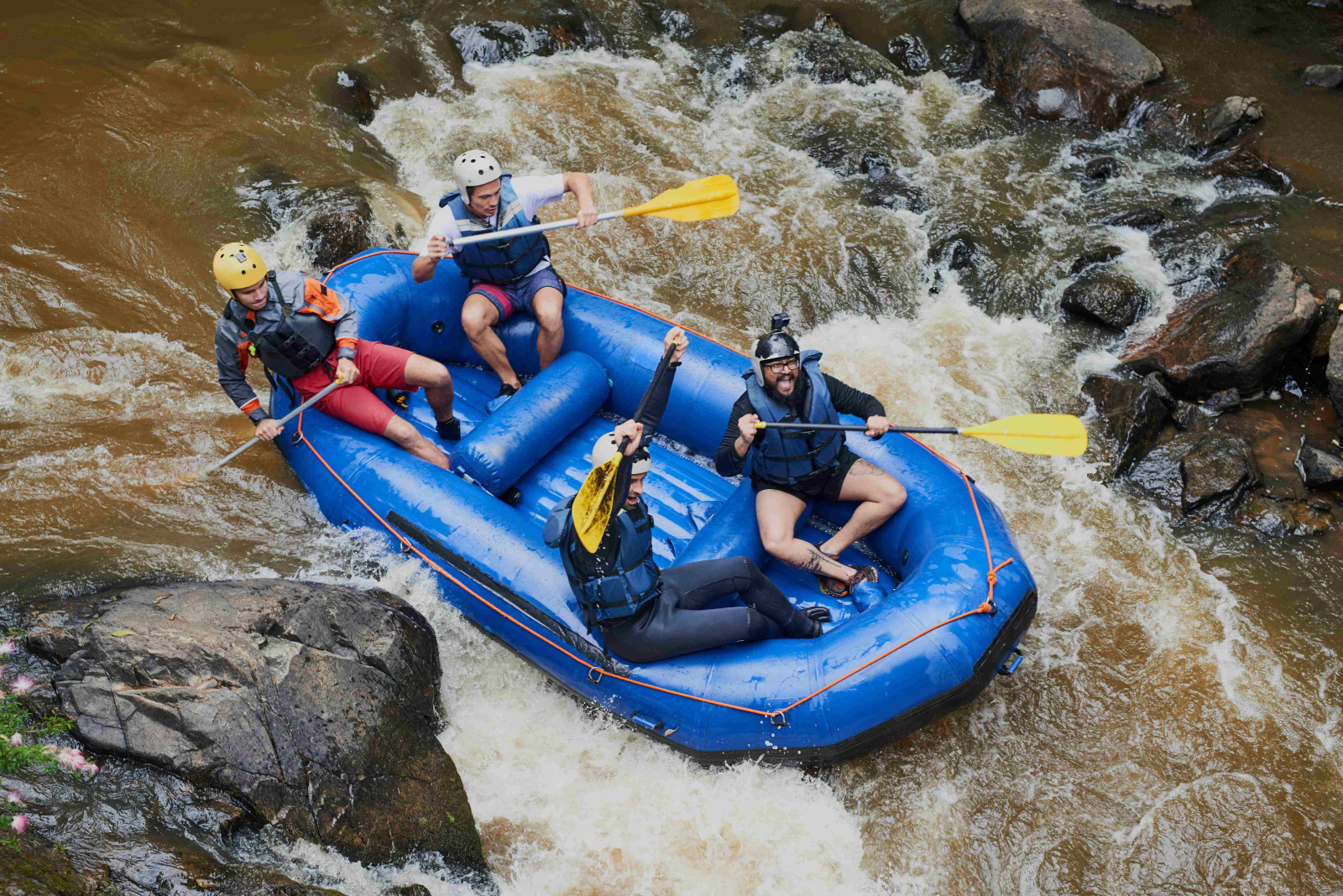 Kayaking and rafting